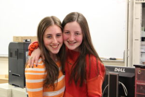 (L-R) Michal Grossman, Avital Listman