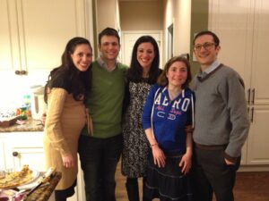 The Ungar siblings: Adina, Tzvi, Shoshana, Yachad member Sara, and Dani