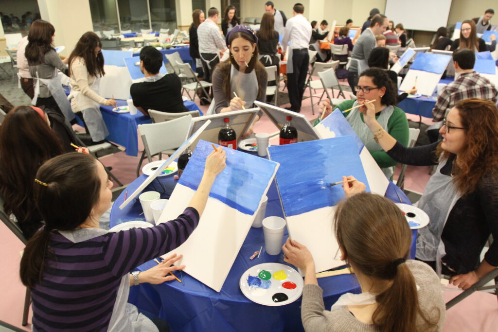 Paint Night in Riverdale, NY - February 2015