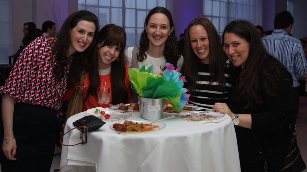 Alumni reconnecting at FOY Inaugural Event: Yachad Rocks - May 2014